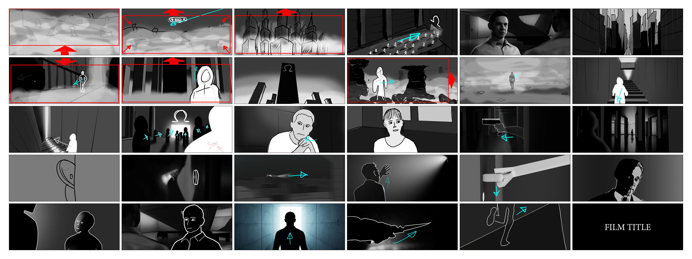 Storyboard and conception